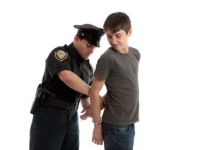 arresting a minor