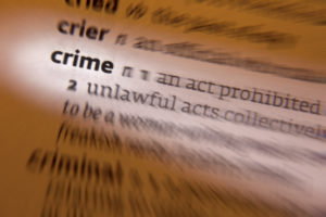 Crime - Dictionary Definition