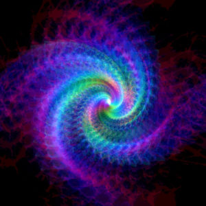 lsd colorful spiral